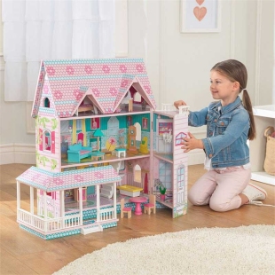 خانه عروسکی چوبی kidkraft مدل bbey manor کد 65941