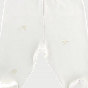 شلوار جوراب دار طرح گل كد 08-20161