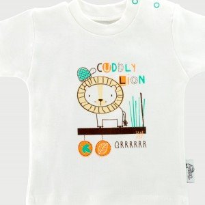 بلوز آستين كوتاه طرح شير كد 17-20163