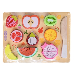 پازل چوبی مگنتی میوه ها کد MWZ0233