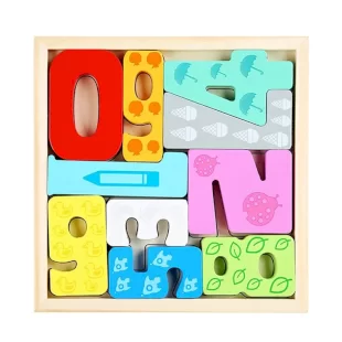 کاتامینو پازل چوبی طرح اعداد انگلیسی کد  P/ZX0489/EN