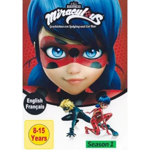 دی وی دی دختر کفشدوزکی  Miraculous ladybug 1 DVD کد 709348