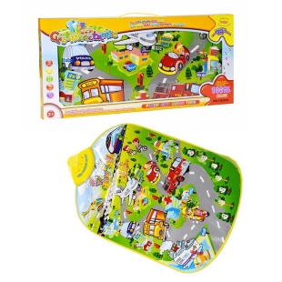 سفره موزیکال کودک مدل ترافیک شهری کد YQ2936