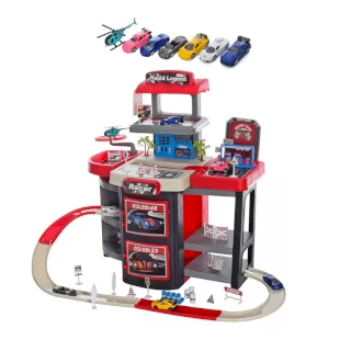 اسباب بازی ست پارکینگ و ریسینگ 65 تکه کد 14P07