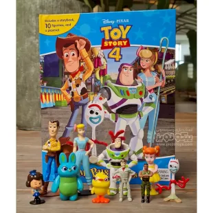 فیگور داستان اسباب بازی ها با کتاب انگلیسی busy book toy story کد 48833