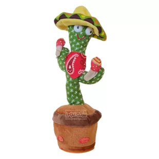 عروسک کاکتوس سخنگو و شارژی مدل مکزیکی کد 4005068