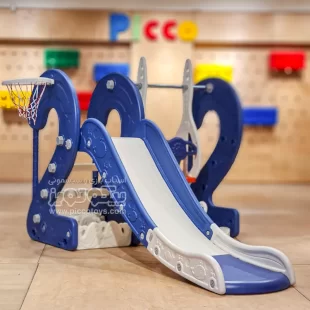 تاب و سرسره ایکی آبی با حلقه بسکتبال کد PS5143