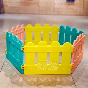 استخر توپ کودک و پارک حفاظ نرده ای 6 ضلعی مدل P/5507/D