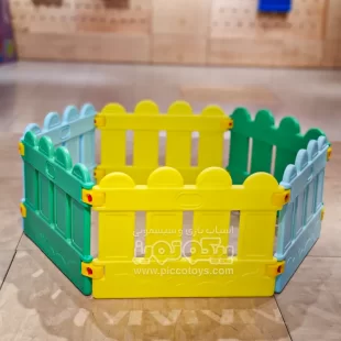 استخر توپ کودک و پارک حفاظ نرده ای 6 ضلعی مدل P/5507/C