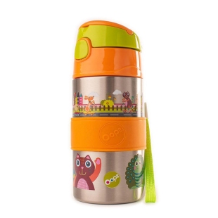 فلاسک نی دار نارنجی اوپس oops مدل 4100520