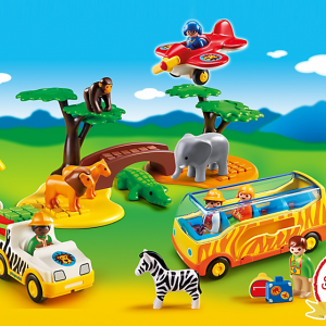 باغ وحش پلی موبيل مدل Large African Safari pm 5047