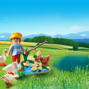 ساختني پلي موبيل مدل country farm ducks and geese pm 6141