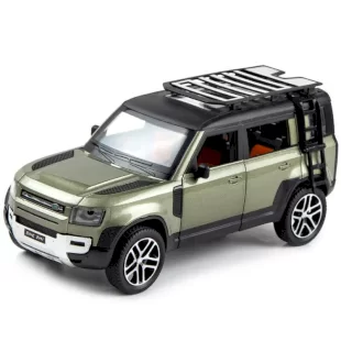 ماکت ماشین عقب کش مدل لندرور Defender زیتونی کد P/CZ132A/I