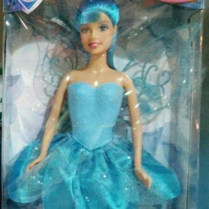 عروسك دفا بالدار رنگ آبی