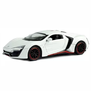 ماکت ماشین عقب کش مدل لیکان سفید کد P/CZ32A/H