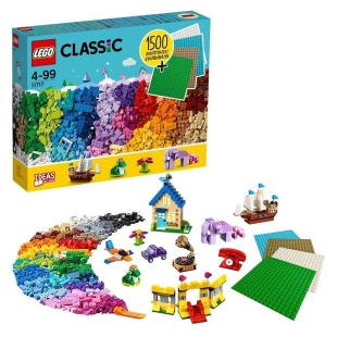 لگو کلاسیک 1500 قطعه همراه با صفحه لگو Classic Creative Bricks کد 11717