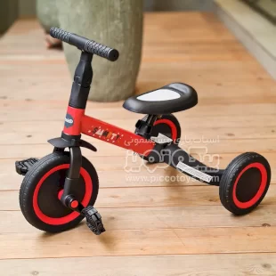 سه چرخه کودک چیپولینو 2 در 1 chipolino رنگ قرمز کد M0201RE