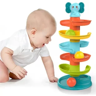 اسباب بازی سرسره توپی 14 تکه هانگر Huanger کد HE0293