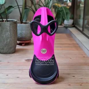 لوپ کار چرخ ژله ای سرخابی مشکی کد PSA2561