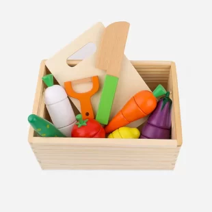 اسباب بازی برش میوه چوبی مگنتی با تخته کد 4048970