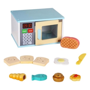 خرید ماکروفر چوبی اسباب بازی