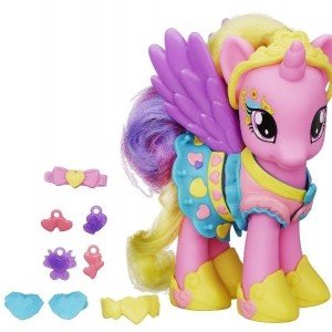 عروسک دخترانه پونی با لباس زیبا