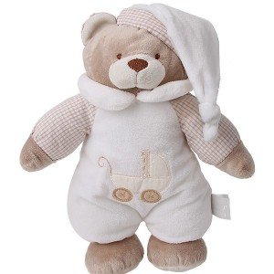 عروسک ایستاده کلاهدار کوچک fly by fly کد 10328 رنگ کرم