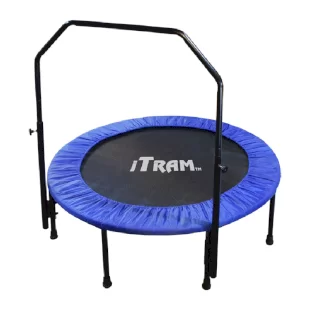 ترامپولین جامپینگ کودک فنری قطر 120 سانتی متر رنگ آبی کد 4057790