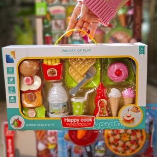 ست اسباب بازی فست فود کد 8088A6