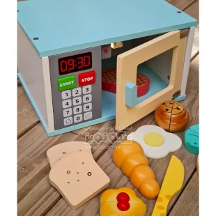 مایکروفر اسباب بازی چوبی