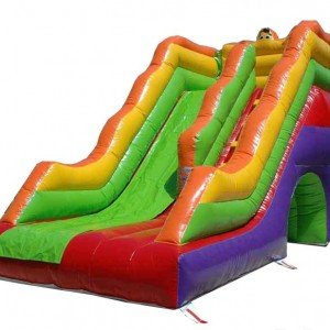 سرسره بادی  طرح دریایی تونل دار کد 002