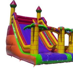 سرسره بادی طرح نخل 5 قلعه کد 019