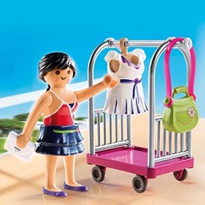 ساختني پلي موبيل مدل Model with Clothing Rack Building Kit 4792