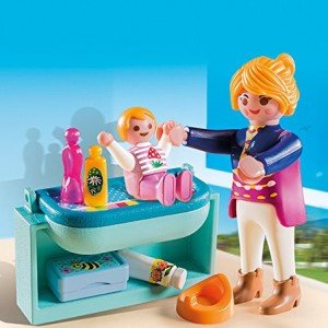 Mother and Child with Changing Table Playset 5368