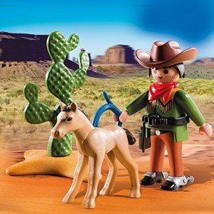 کابوی پلی موبيل مدل Cowboy with Foal 5373
