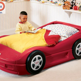 تخت خواب کودک ماشین قرمز لیتل تایکز little tikes کد 170409