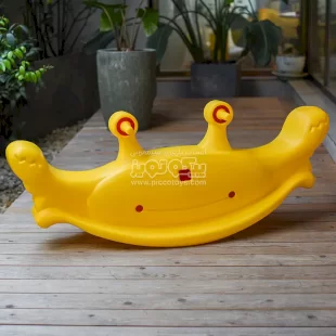 الاکلنگ خرچنگ دونفره رنگ زرد P/5016/ZA