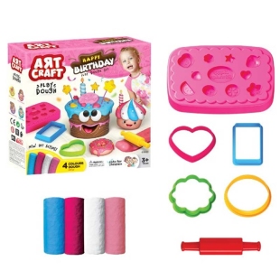 ست خمیر بازی کیک تولد کد 03683