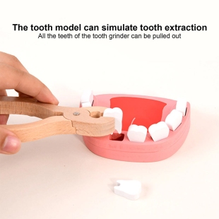 اسباب بازی چوبی ست دندانپزشکی