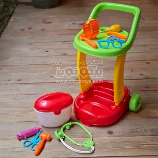 ترولی و میز پزشکی کودک 10 تکه کد 01963