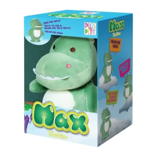 عروسک پولیشی رباتیک مدل Max دایناسور سخنگو کد STPAP13