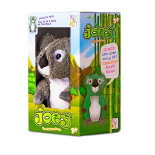 عروسک پولیشی رباتیک مدل Joey کوالا خاکستری موزیکال و سخنگو کد STPAP16