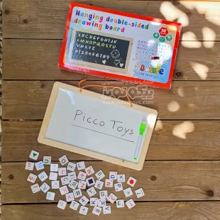 تخته سیاه و وایت برد دو طرفه مگنتی آموزشی کد GB68215