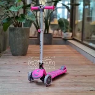 اسکوتر کودک کیکابو kikka boo leon رنگ صورتی کد 31006010065