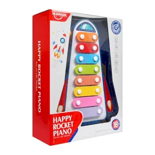 بلز اسباب بازی طرح موشک فضایی هانگر Huanger رنگ آبی کد P/HE8034/B