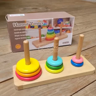 اسباب بازی چوبی برج هوش مدل مونته سوری کد 4013648