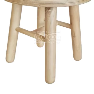 صندلی چوبی کودک طرح گربه کد 4100626