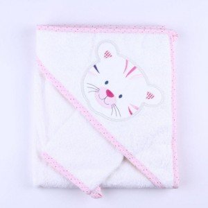 حوله گربه albimini  کد 11134 رنگ صورتی