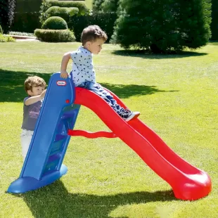 سرسره کودک تاشو لیتل تایکس آبی قرمز مدل Primary کد pic-1038