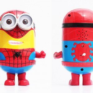 شخصیت مینیون بزرگ جعبه ای مدل spiderman